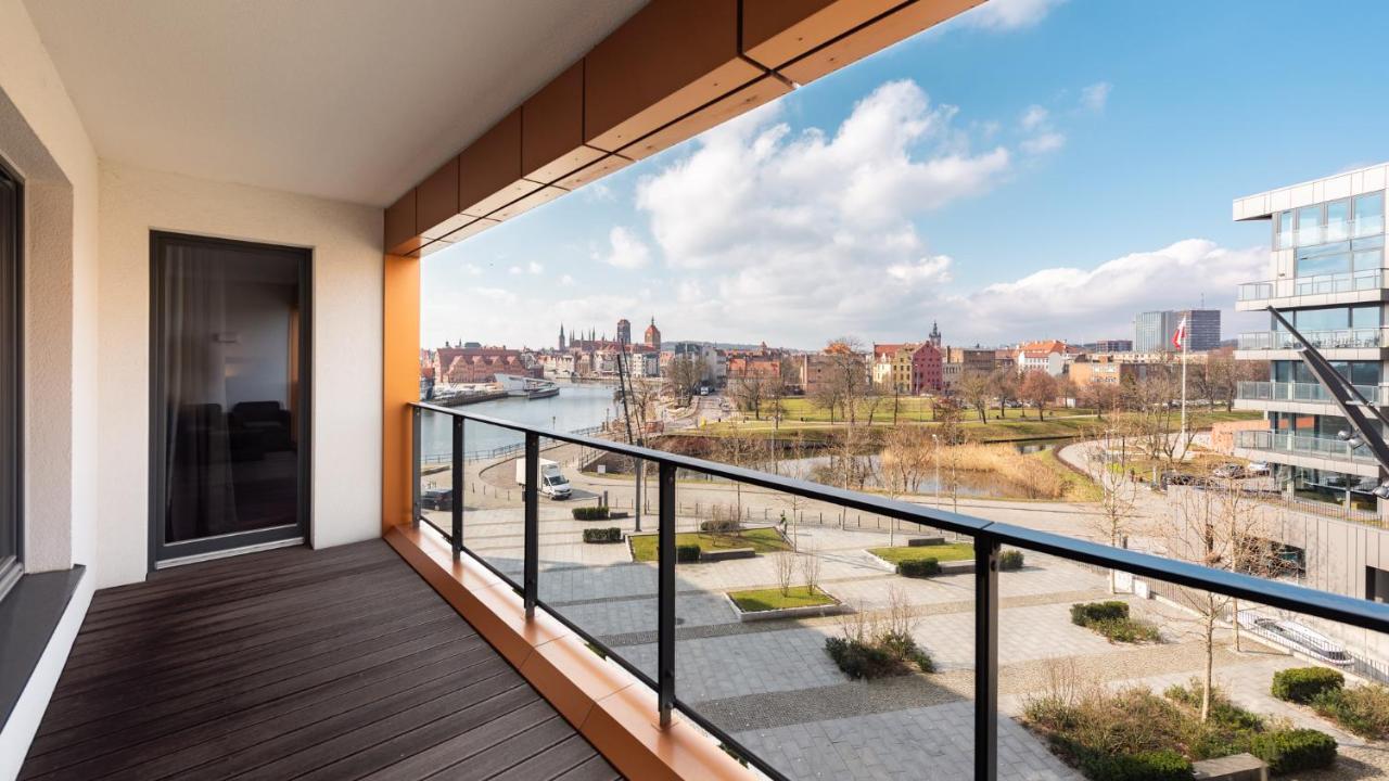 Flatbook - City Center Apartments Brabank With Parking Gdansk Bagian luar foto