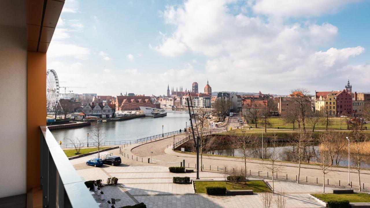 Flatbook - City Center Apartments Brabank With Parking Gdansk Bagian luar foto